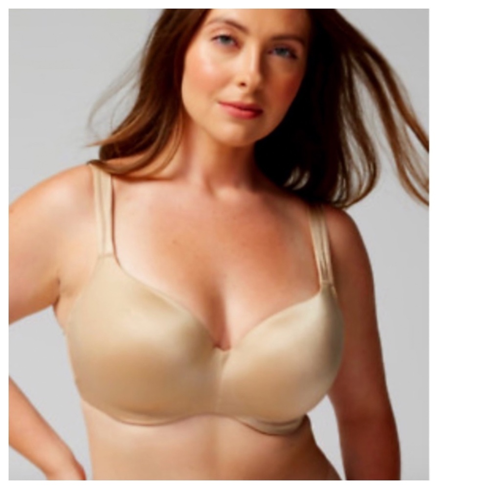 Soma Sz 44DDD Stunning Support Smooth Balconette Bra Nude Tan